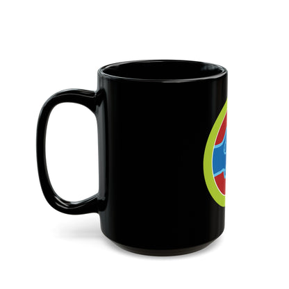 American Labor (Boy Scout Merit Badge) Black Coffee Mug-The Sticker Space