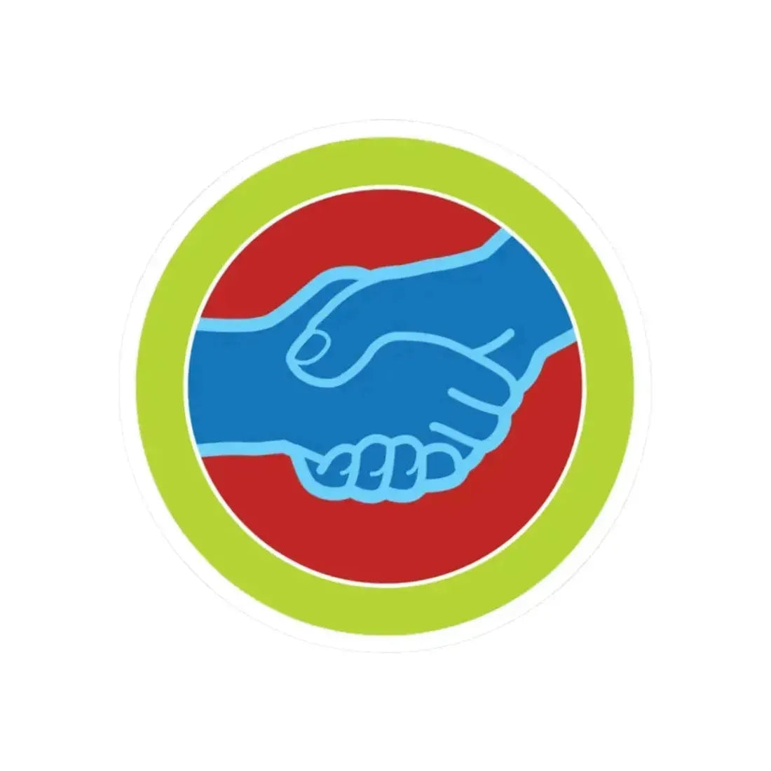 American Labor (Boy Scout Merit Badge) STICKER Vinyl Kiss-Cut Decal 2 Inch White - The Sticker Space