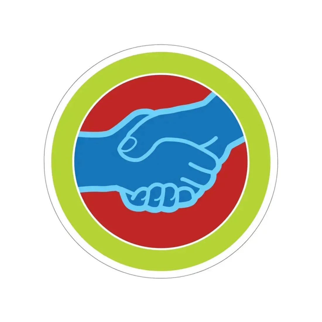 American Labor (Boy Scouts Merit Badge) STICKER Vinyl Die-Cut Decal 4 Inch - The Sticker Space