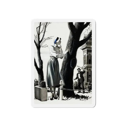 American Magazine, March 1950 (Magazine Illustration) Refrigerator Magnet - The Sticker Space