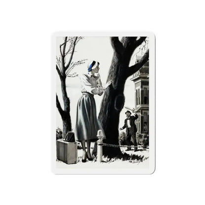 American Magazine, March 1950 (Magazine Illustration) Refrigerator Magnet - The Sticker Space