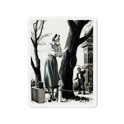 American Magazine, March 1950 (Magazine Illustration) Refrigerator Magnet - The Sticker Space