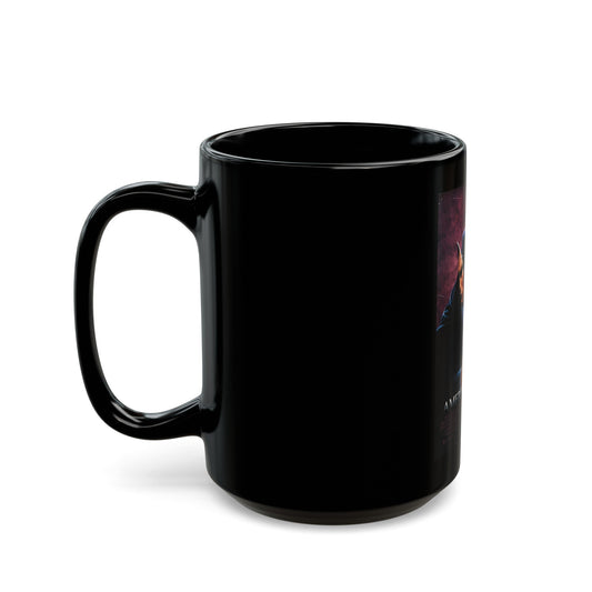 AMERICAN PSYCHO 2000 Movie Poster - Black Coffee Mug-The Sticker Space