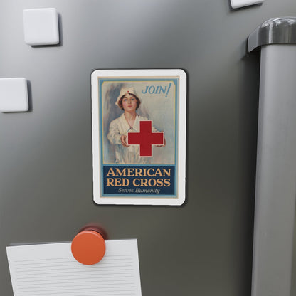 American Red Cross Poster (Magazine Illustration) Refrigerator Magnet-The Sticker Space