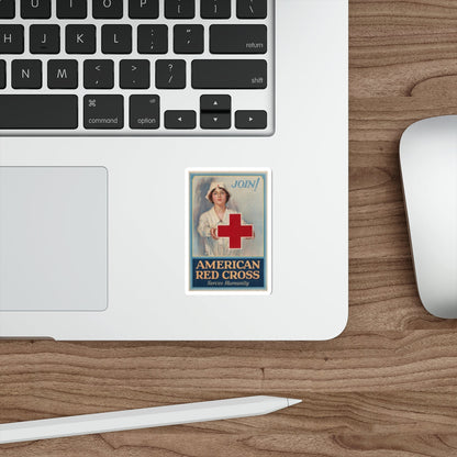 American Red Cross Poster (Magazine Illustration) STICKER Vinyl Die-Cut Decal-The Sticker Space