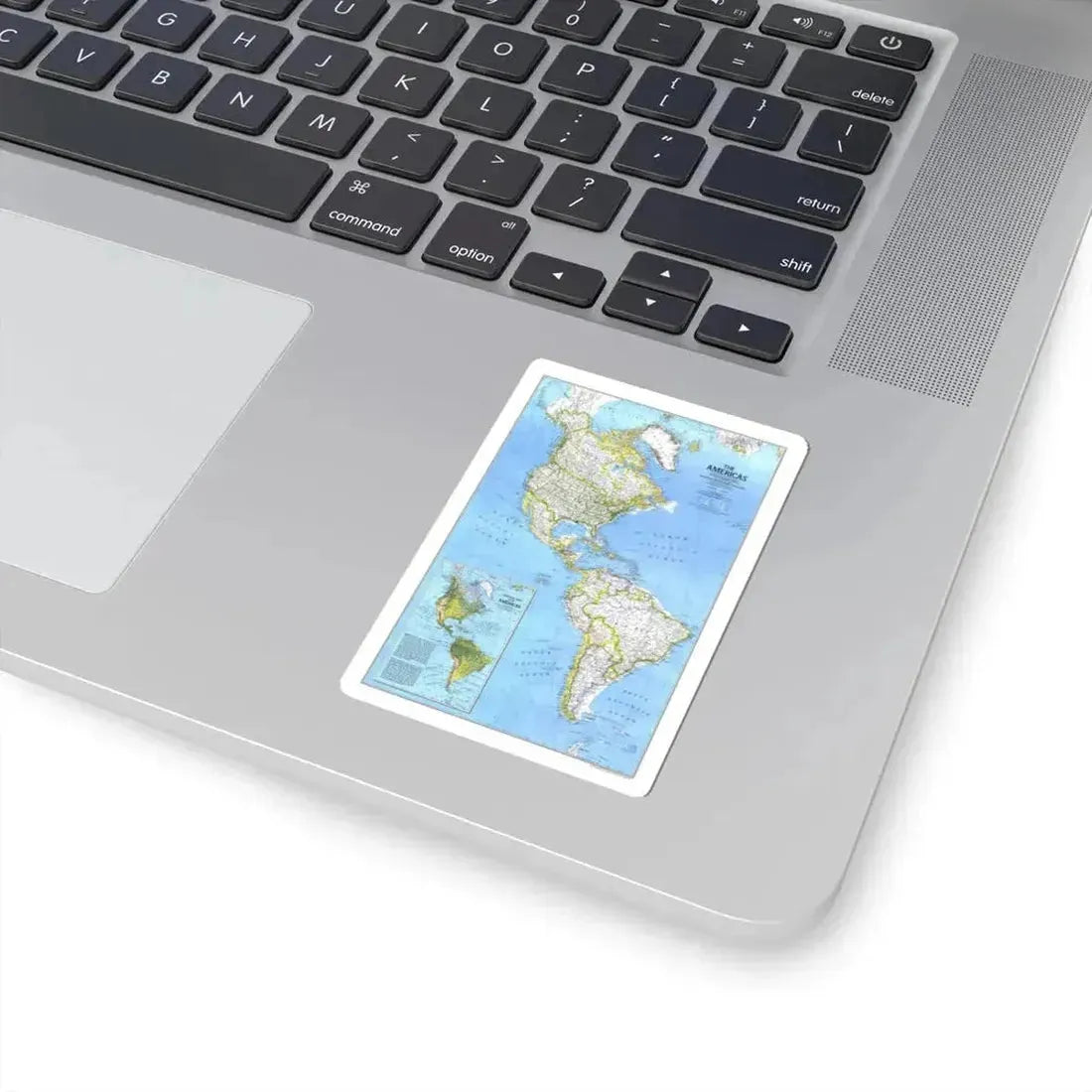 Americas, The (1979) (Map) STICKER Vinyl Kiss-Cut Decal - The Sticker Space