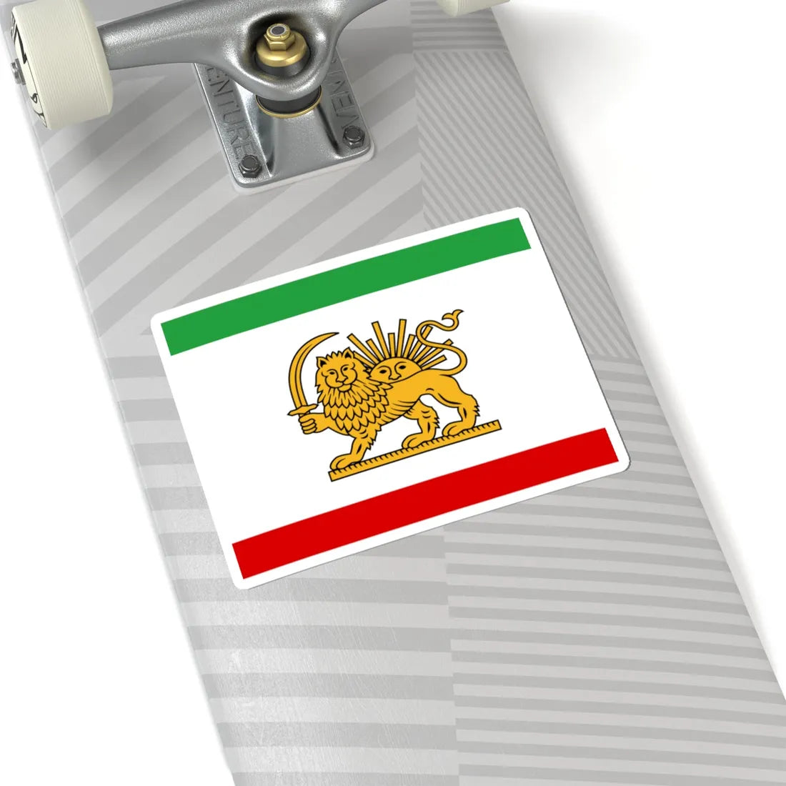 Amir Kabir Flag (Iran) STICKER Vinyl Kiss-Cut Decal - The Sticker Space