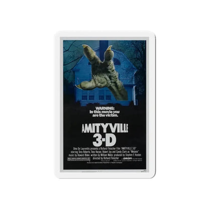 AMITYVILLE 3D 1983 Movie Poster - Refrigerator Magnet - The Sticker Space