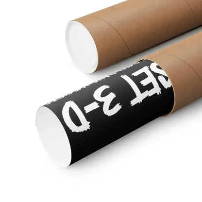 AMITYVILLE 3D (DANISH) 1983 - Paper Movie Poster - The Sticker Space