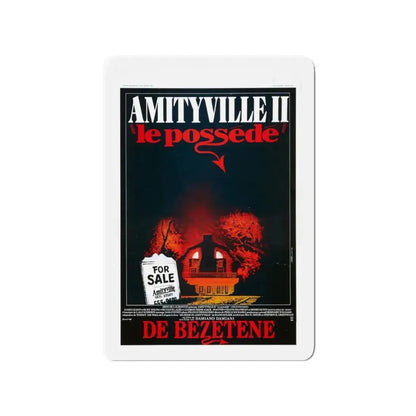 AMITYVILLE II (BELGIAN) 1982 Movie Poster - Refrigerator Magnet 3 Inch - The Sticker Space