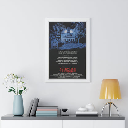 AMITYVILLE II THE POSSESSION 1982 - Framed Movie Poster-The Sticker Space