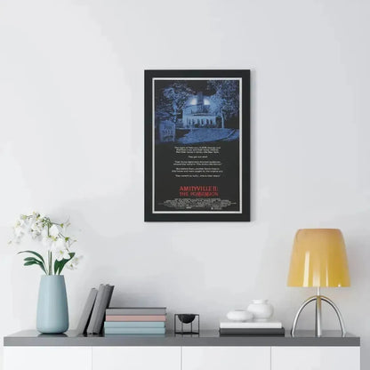AMITYVILLE II THE POSSESSION 1982 - Framed Movie Poster - The Sticker Space