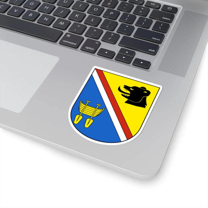 AmlikonBissegg-blazon (Switzerland) (Coat of Arms) STICKER Vinyl Kiss-Cut Decal - The Sticker Space
