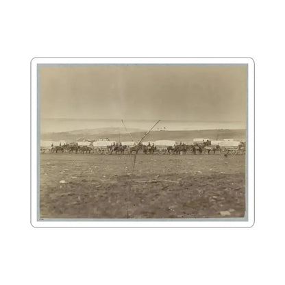 Ammunition Train 3Rd Division, Cavalry Corps (U.S. Civil War) STICKER Vinyl Kiss-Cut Decal 4 Inch White - The Sticker Space