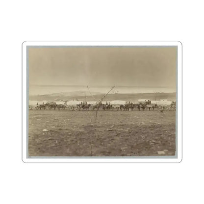 Ammunition Train 3Rd Division, Cavalry Corps (U.S. Civil War) STICKER Vinyl Kiss-Cut Decal 6 Inch White - The Sticker Space