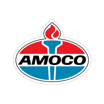 Amoco Gas Station Logo STICKER Vinyl Die-Cut Decal-3 Inch-The Sticker Space