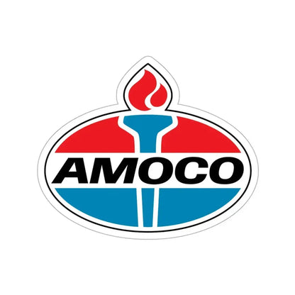Amoco Gas Station Logo STICKER Vinyl Die-Cut Decal 3 Inch - The Sticker Space