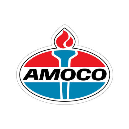 Amoco Gas Station Logo STICKER Vinyl Die-Cut Decal-4 Inch-The Sticker Space