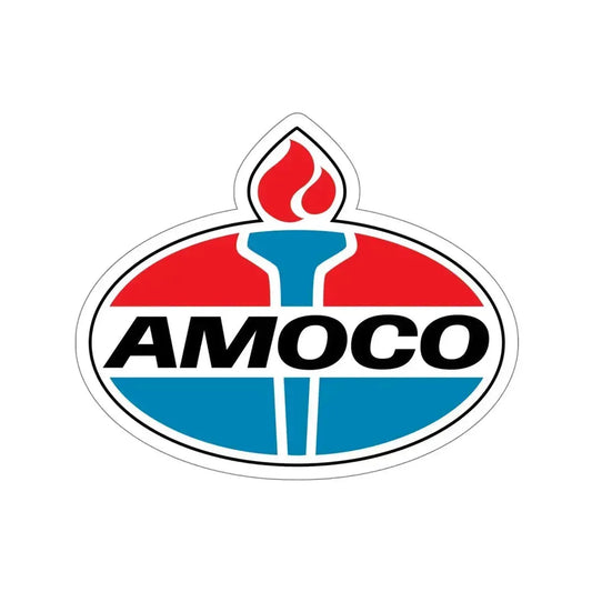 Amoco Gas Station Logo STICKER Vinyl Die-Cut Decal 6 Inch - The Sticker Space