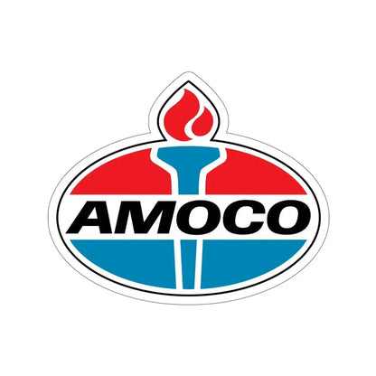 Amoco Gas Station Logo STICKER Vinyl Die-Cut Decal - The Sticker Space
