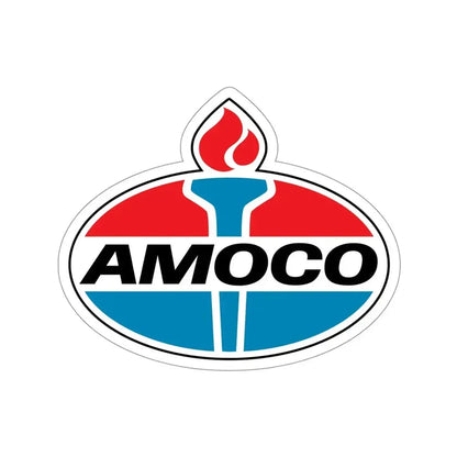 Amoco Gas Station Logo STICKER Vinyl Die-Cut Decal - The Sticker Space
