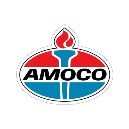Amoco Gas Station Logo STICKER Vinyl Die-Cut Decal - The Sticker Space