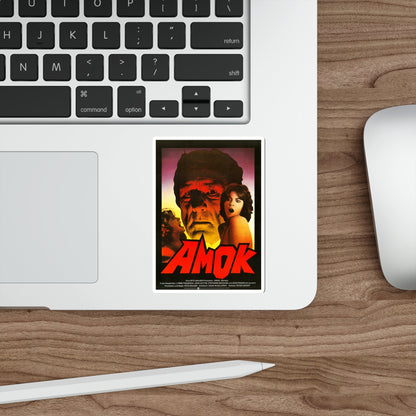 AMOK (SCHIZO) 1976 Movie Poster STICKER Vinyl Die-Cut Decal-The Sticker Space