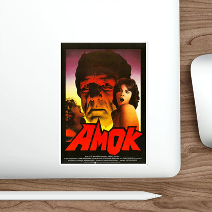 AMOK (SCHIZO) 1976 Movie Poster STICKER Vinyl Die-Cut Decal-The Sticker Space