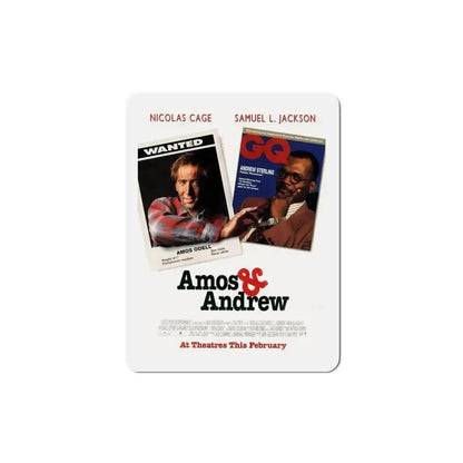 Amos & Andrew 1993 Movie Poster Refrigerator Magnet 4 Inch - The Sticker Space