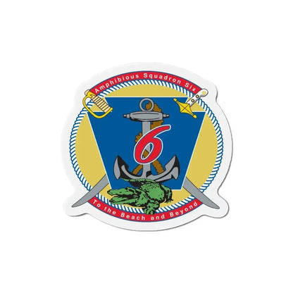 Amphibious Sq 6 (U.S. Navy) Refrigerator Magnet - The Sticker Space