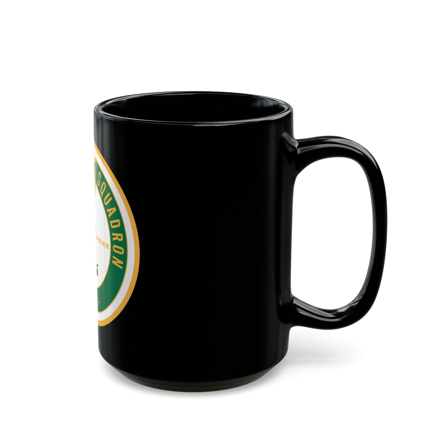 Amphibious Squadron 2 Ready To Strike (U.S. Navy) Black Coffee Mug-The Sticker Space