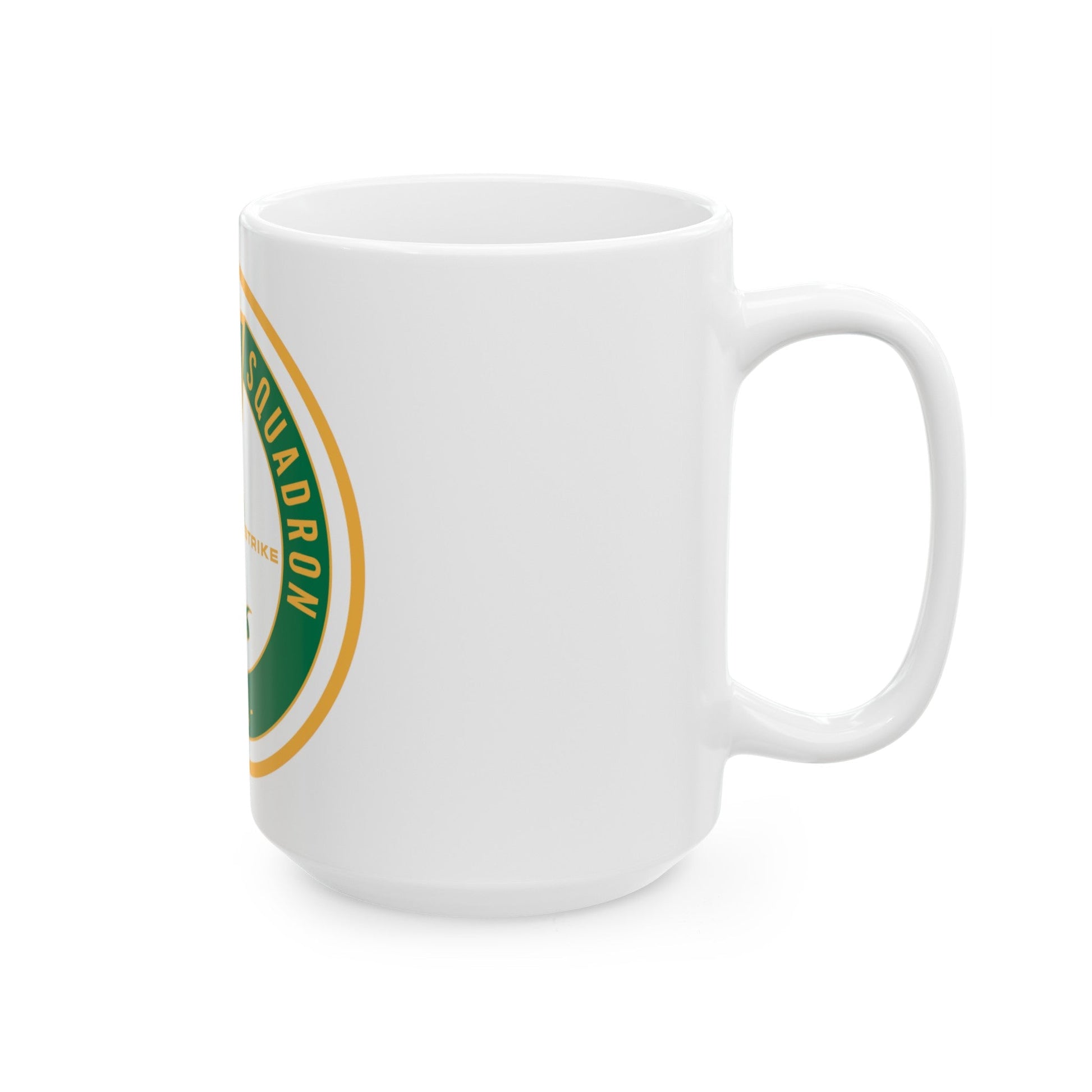 Amphibious Squadron 2 Ready To Strike (U.S. Navy) White Coffee Mug-The Sticker Space