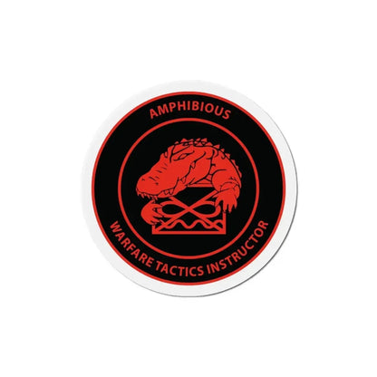 Amphibious Warfare Tactics Instructor AMW WTI (U.S. Navy) Refrigerator Magnet - The Sticker Space
