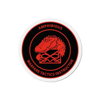 Amphibious Warfare Tactics Instructor AMW WTI (U.S. Navy) Refrigerator Magnet - The Sticker Space