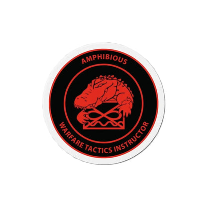 Amphibious Warfare Tactics Instructor AMW WTI (U.S. Navy) Refrigerator Magnet - The Sticker Space