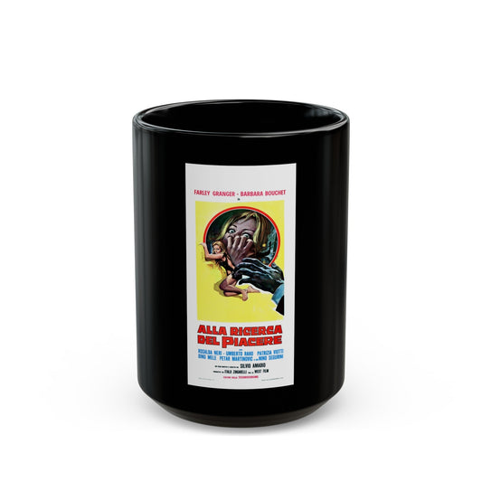 AMUCK! (ITALIAN) 1972 Movie Poster - Black Coffee Mug-15oz-The Sticker Space