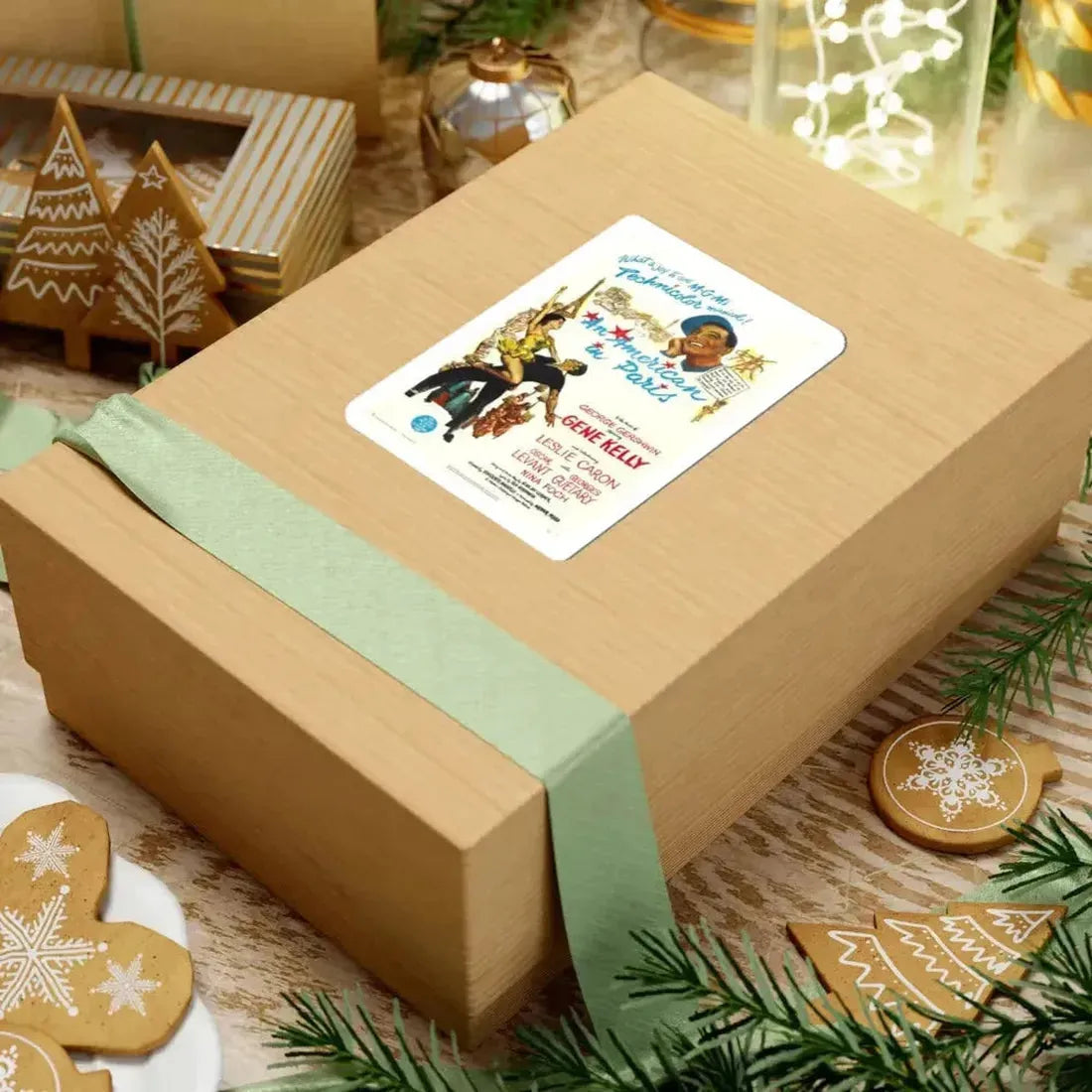 An American in Paris 1951 Movie Poster - STICKER Vinyl Kiss-Cut Decal - The Sticker Space