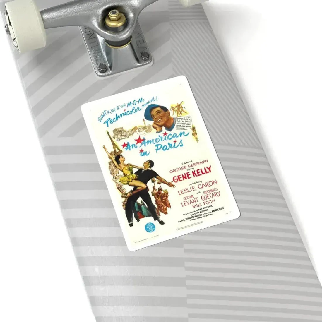 An American in Paris 1951 Movie Poster - STICKER Vinyl Kiss-Cut Decal - The Sticker Space