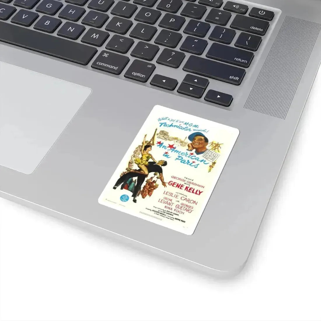 An American in Paris 1951 Movie Poster - STICKER Vinyl Kiss-Cut Decal - The Sticker Space