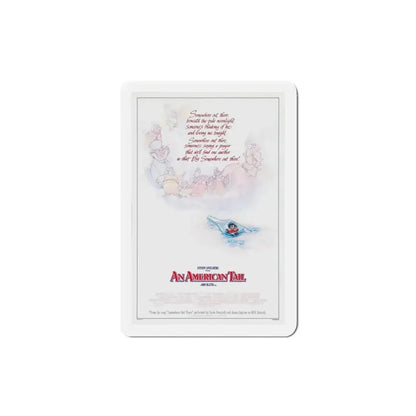 An American Tail 1986 Movie Poster Refrigerator Magnet - The Sticker Space