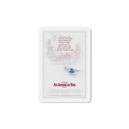 An American Tail 1986 Movie Poster Refrigerator Magnet - The Sticker Space