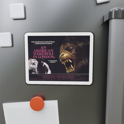 AN AMERICAN WEREWOLF IN LONDON (2) 1981 Movie Poster - Die-Cut Magnet-The Sticker Space