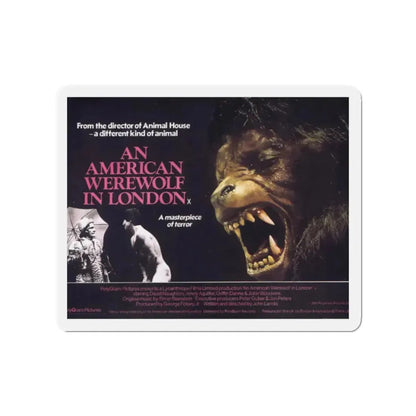 AN AMERICAN WEREWOLF IN LONDON (2) 1981 Movie Poster - Refrigerator Magnet 2 Inch - The Sticker Space