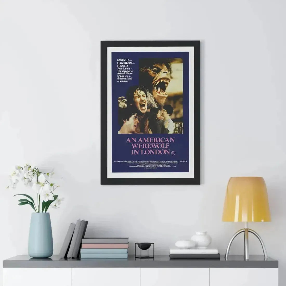 AN AMERICAN WEREWOLF IN LONDON (3) 1981 - Framed Movie Poster - The Sticker Space