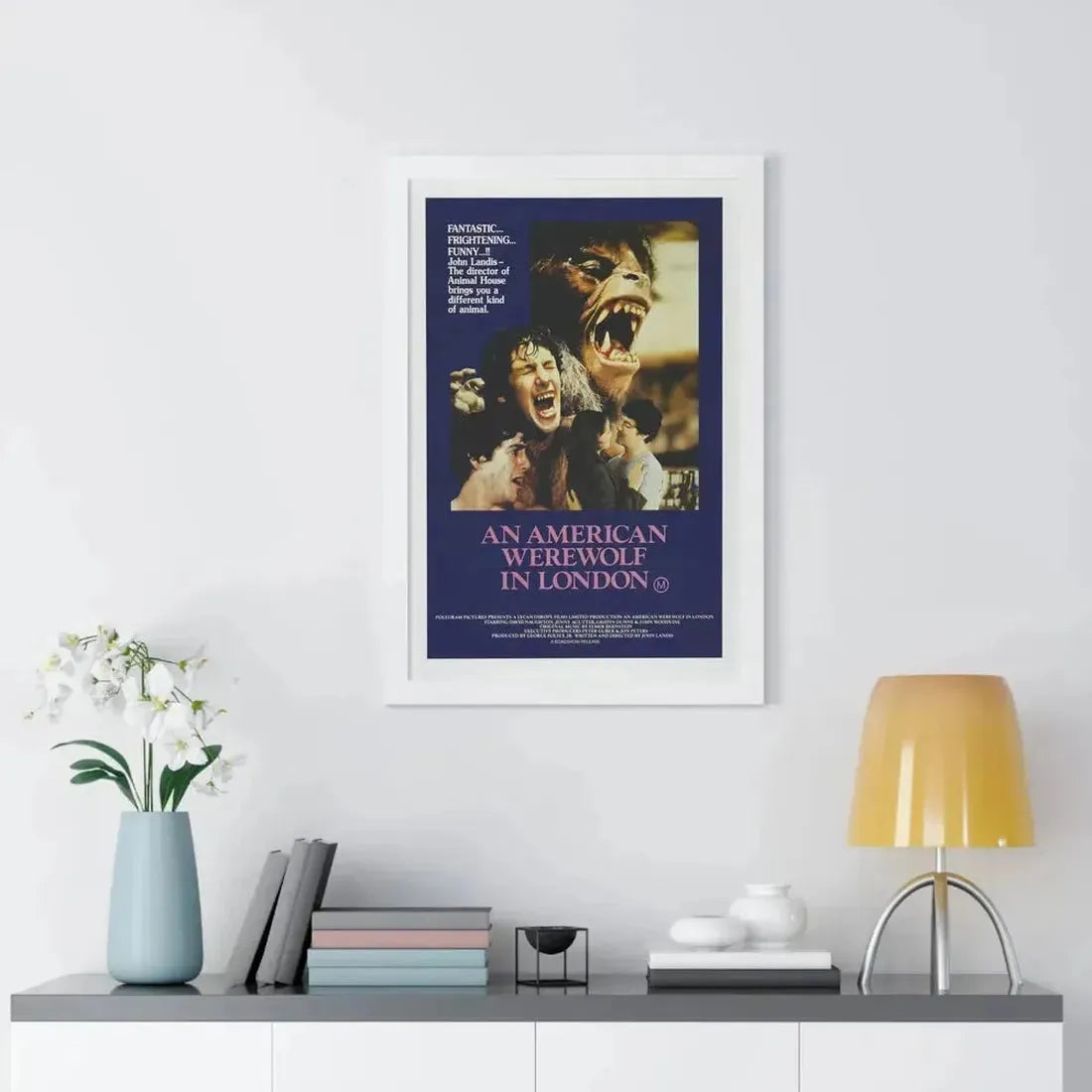 AN AMERICAN WEREWOLF IN LONDON (3) 1981 - Framed Movie Poster - The Sticker Space