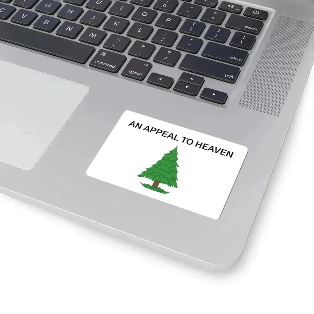 An Appeal to Heaven Flag (United States) STICKER Vinyl Kiss-Cut Decal - The Sticker Space