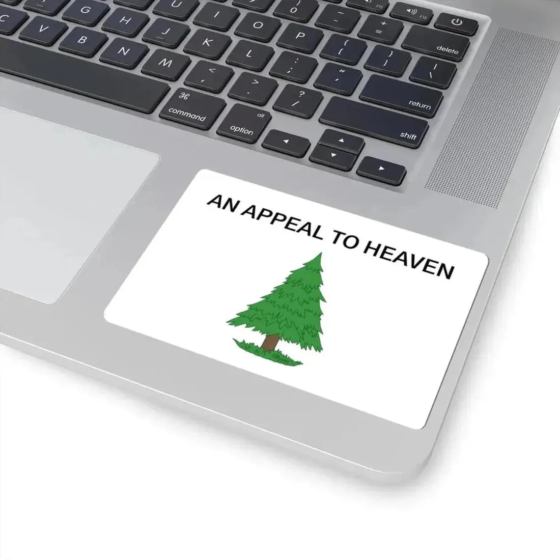 An Appeal to Heaven Flag (United States) STICKER Vinyl Kiss-Cut Decal - The Sticker Space