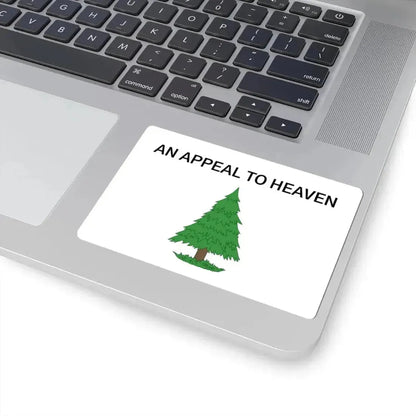 An Appeal to Heaven Flag (United States) STICKER Vinyl Kiss-Cut Decal - The Sticker Space
