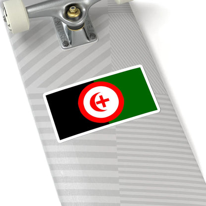 An Arab From Haifa proposed Palestine flag alt 10 (Palestine) STICKER Vinyl Kiss-Cut Decal - The Sticker Space