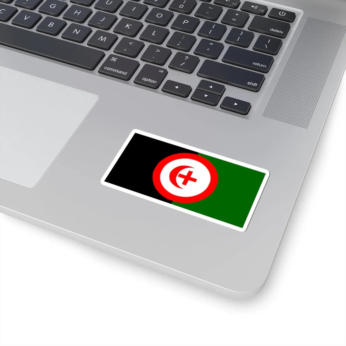 An Arab From Haifa proposed Palestine flag alt 10 (Palestine) STICKER Vinyl Kiss-Cut Decal - The Sticker Space